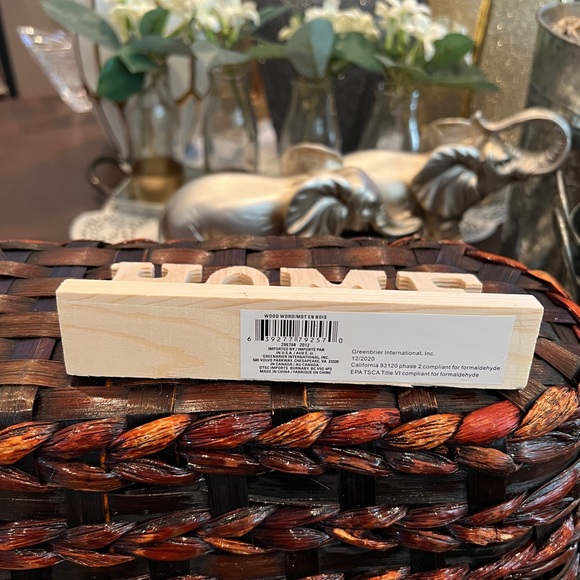 Home Wooden Sign Greenbrier International - Picture 2 of 2